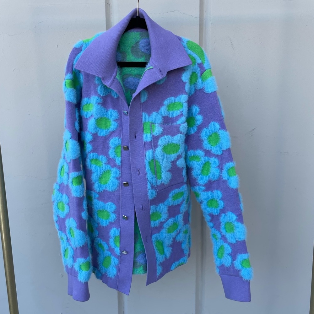 Jacquemus cardigan flower design size xxs